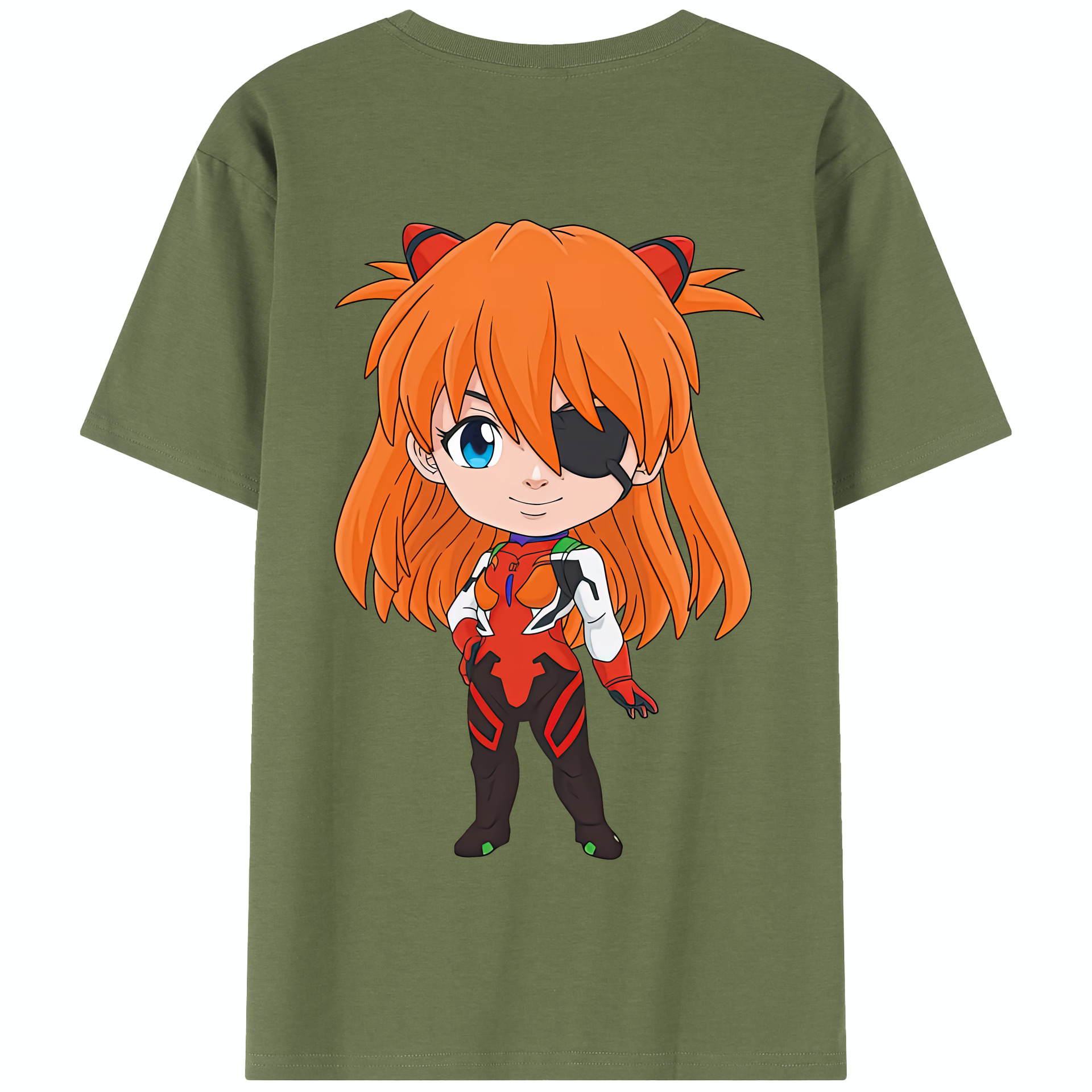 （画像用） EVA 新世紀エヴァンゲリオン 綿100％半袖Tシャツ（背面プリント）